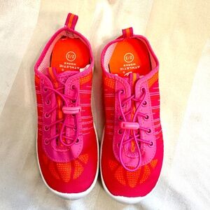 Athletic Works Youth Girls Water Swim Beach Shoes Size 2/3 Pink & Orange